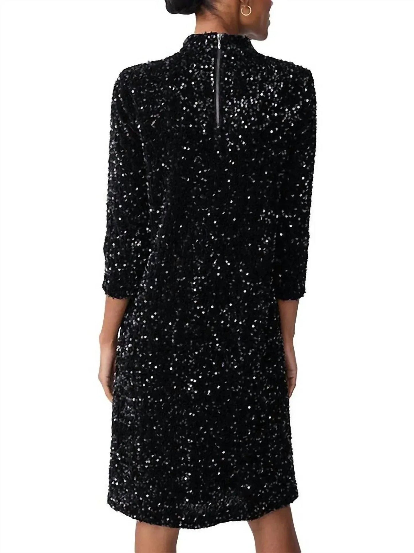 Pailletten-Shiftkleid