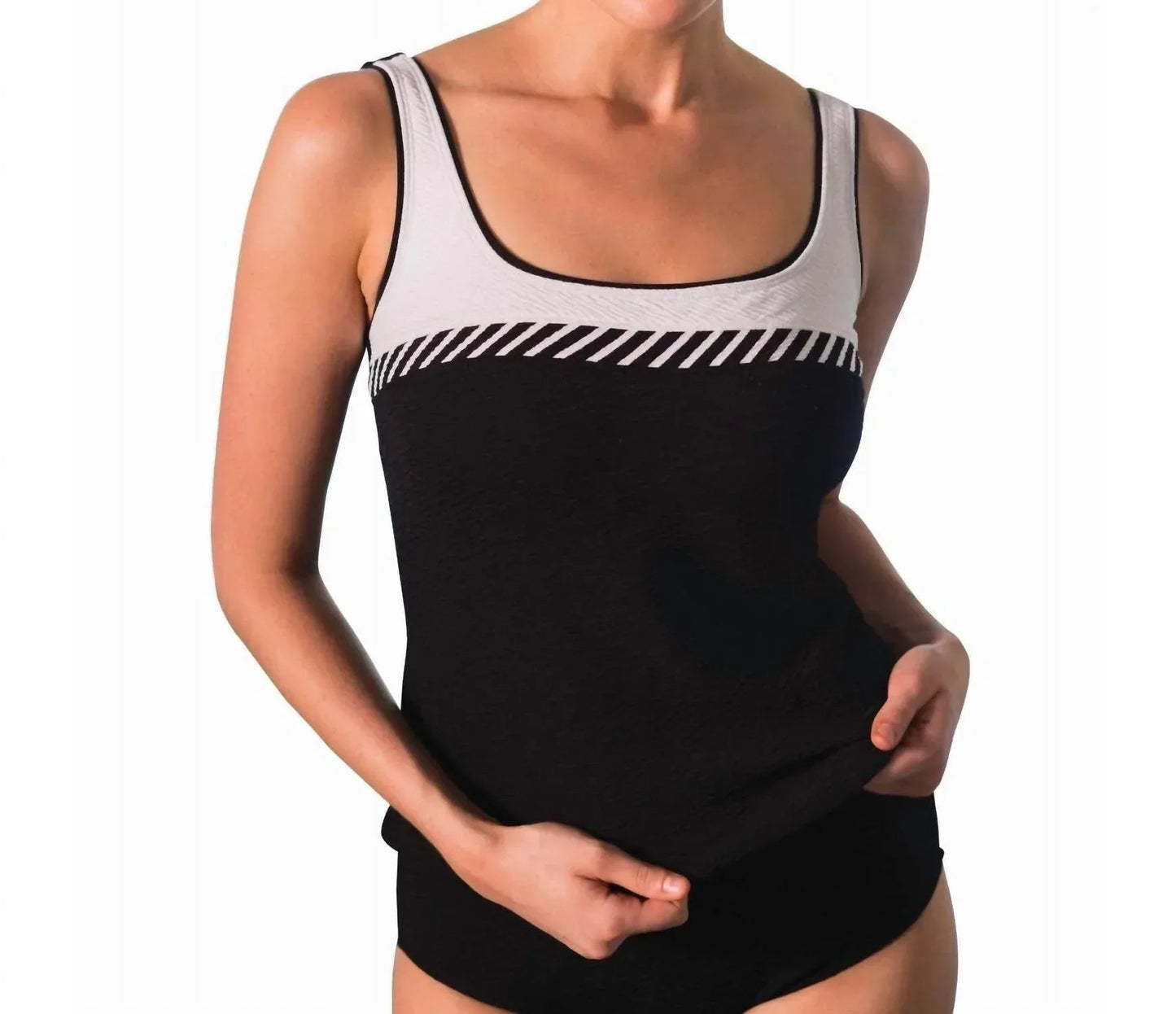 Chlorine Resistant Sport Support Tankini Top