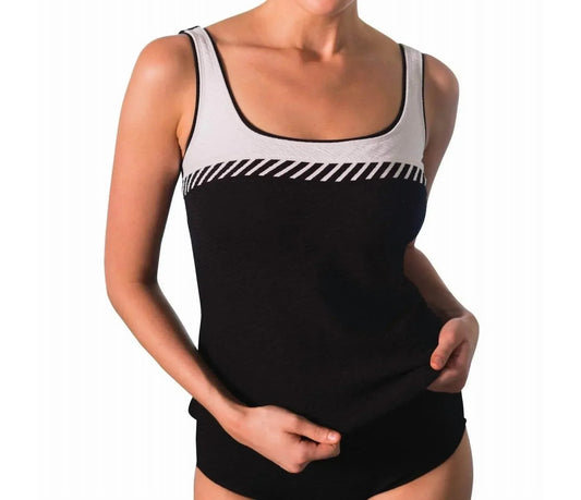 Chlorine Resistant Sport Support Tankini Top