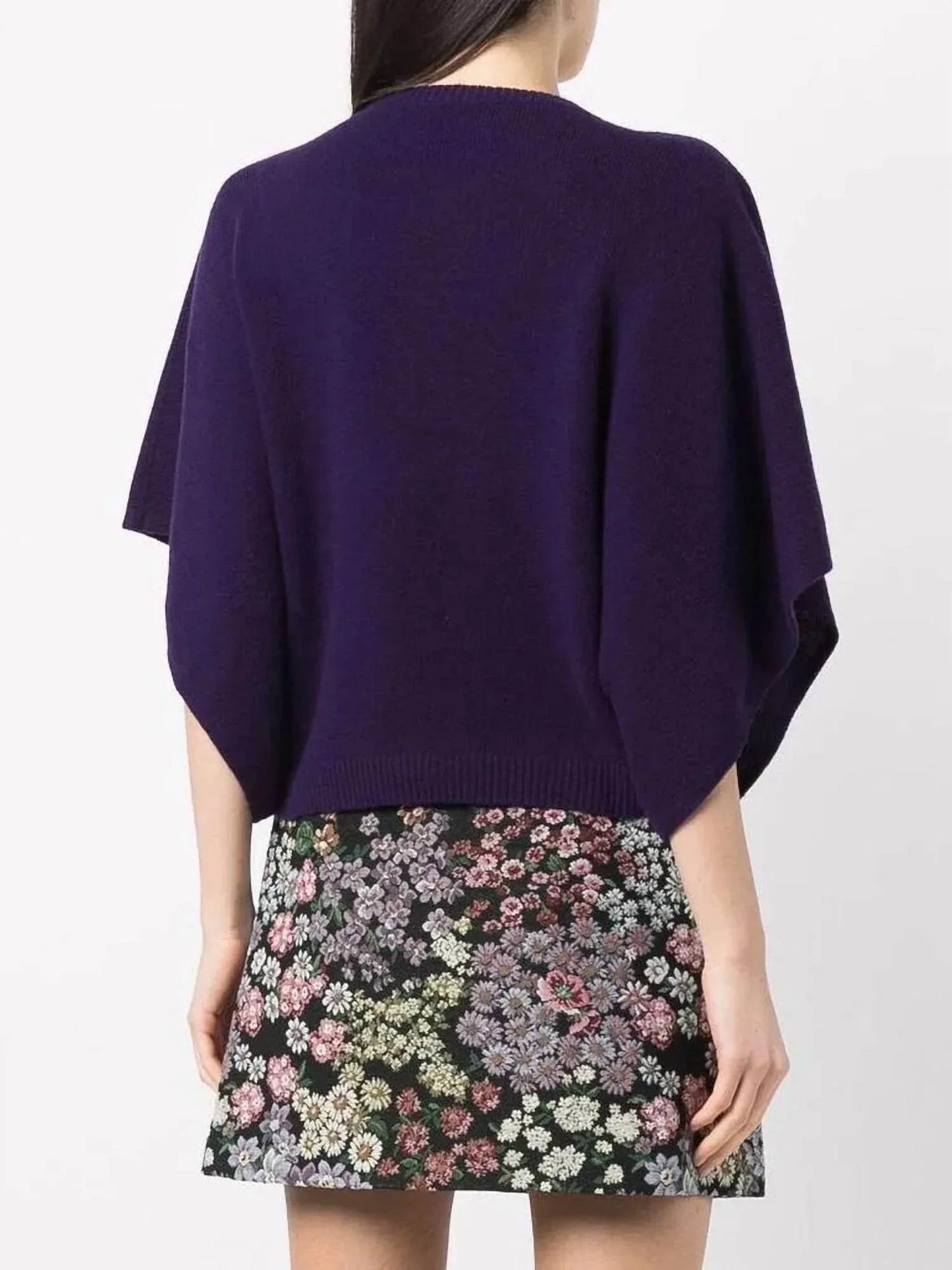 Women’s Batwing-sleeve Knitted Top