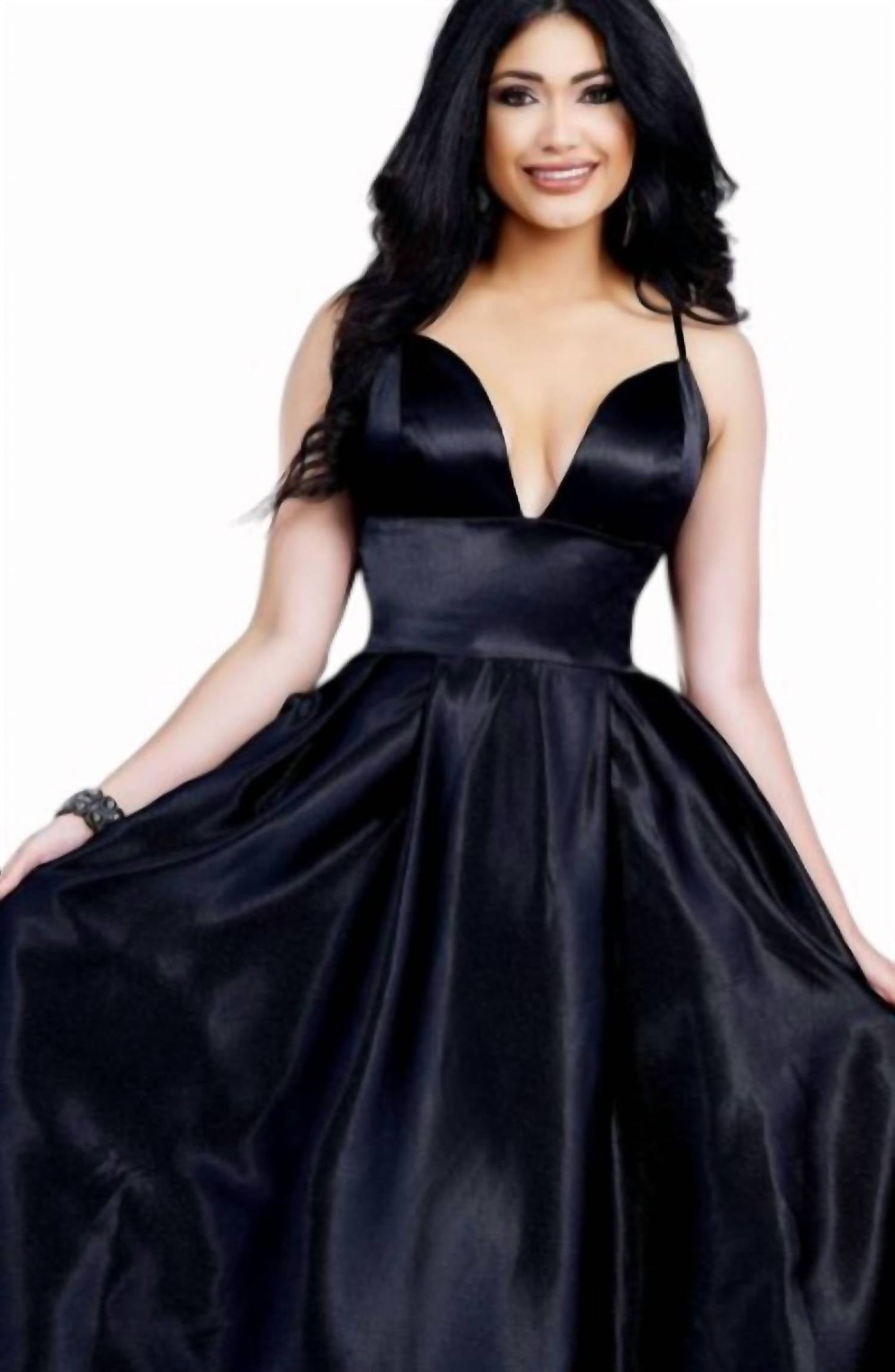 Satin Prom Dress