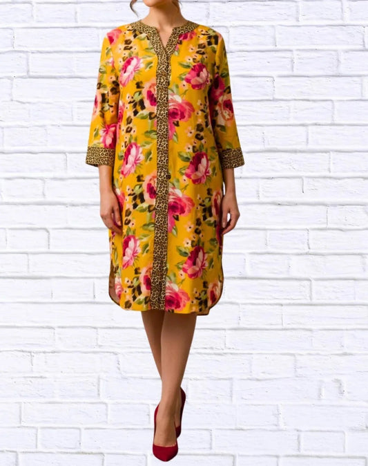 Demi Shirt Midi Dress