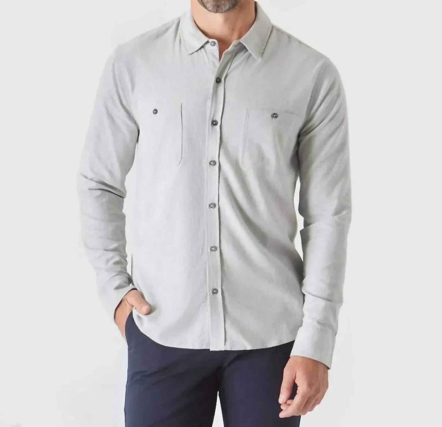 Leichtes Button-Up-Hemd