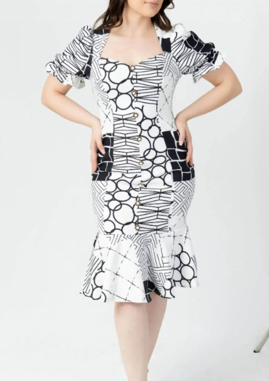 Classy Sweetheart Midi Dress