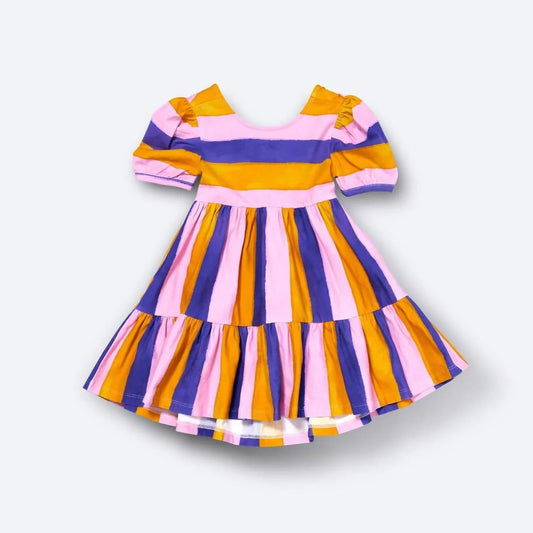 Mädchenkleid „Over The Rainbow“