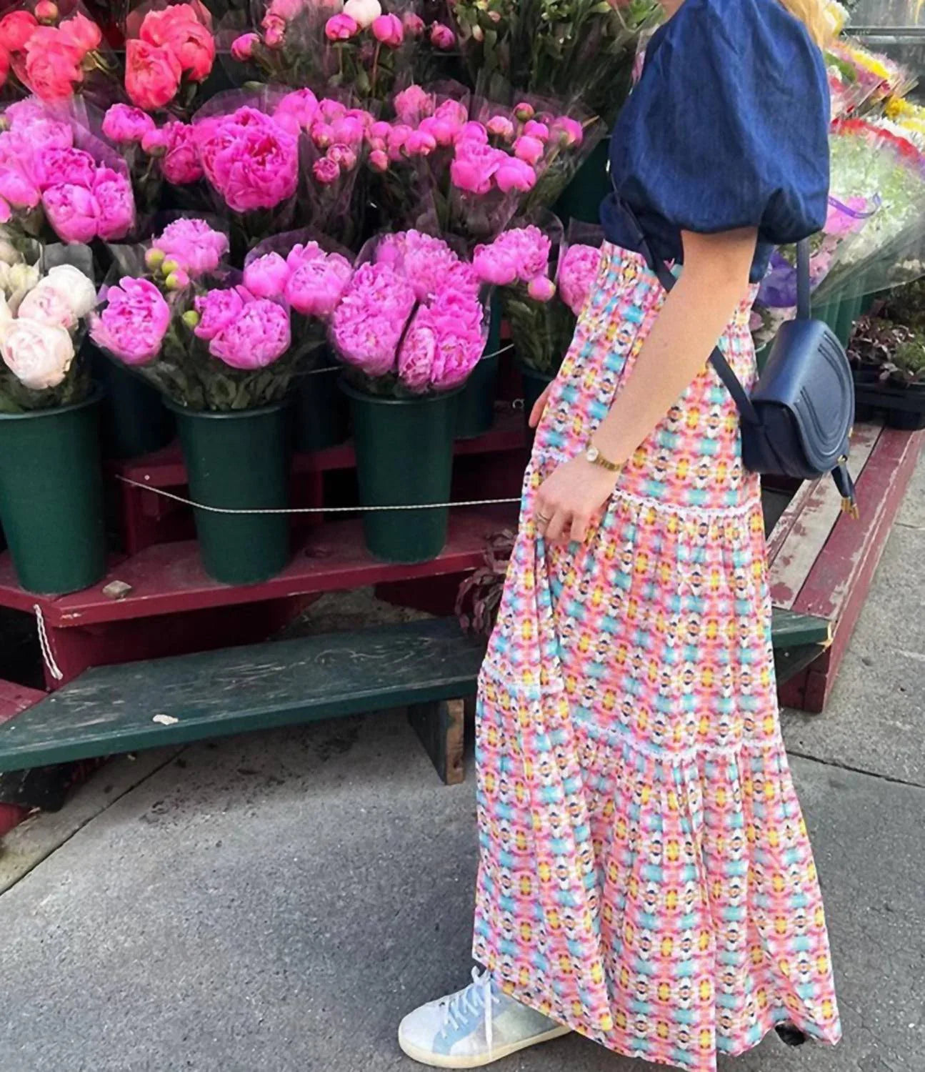 Triple Tiered Maxi Skirt