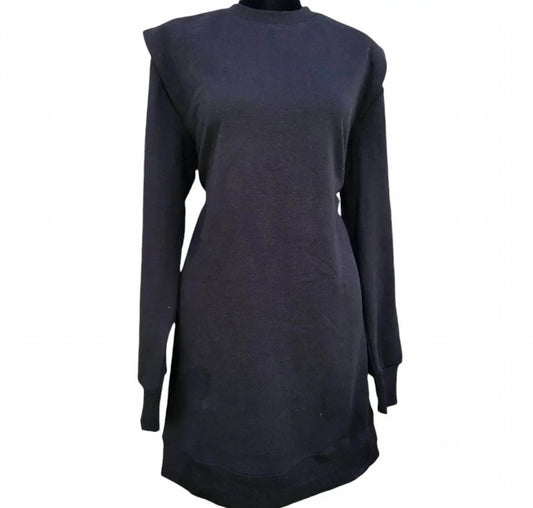 Women's Mini Knit Sweatshirt Sport Dress
