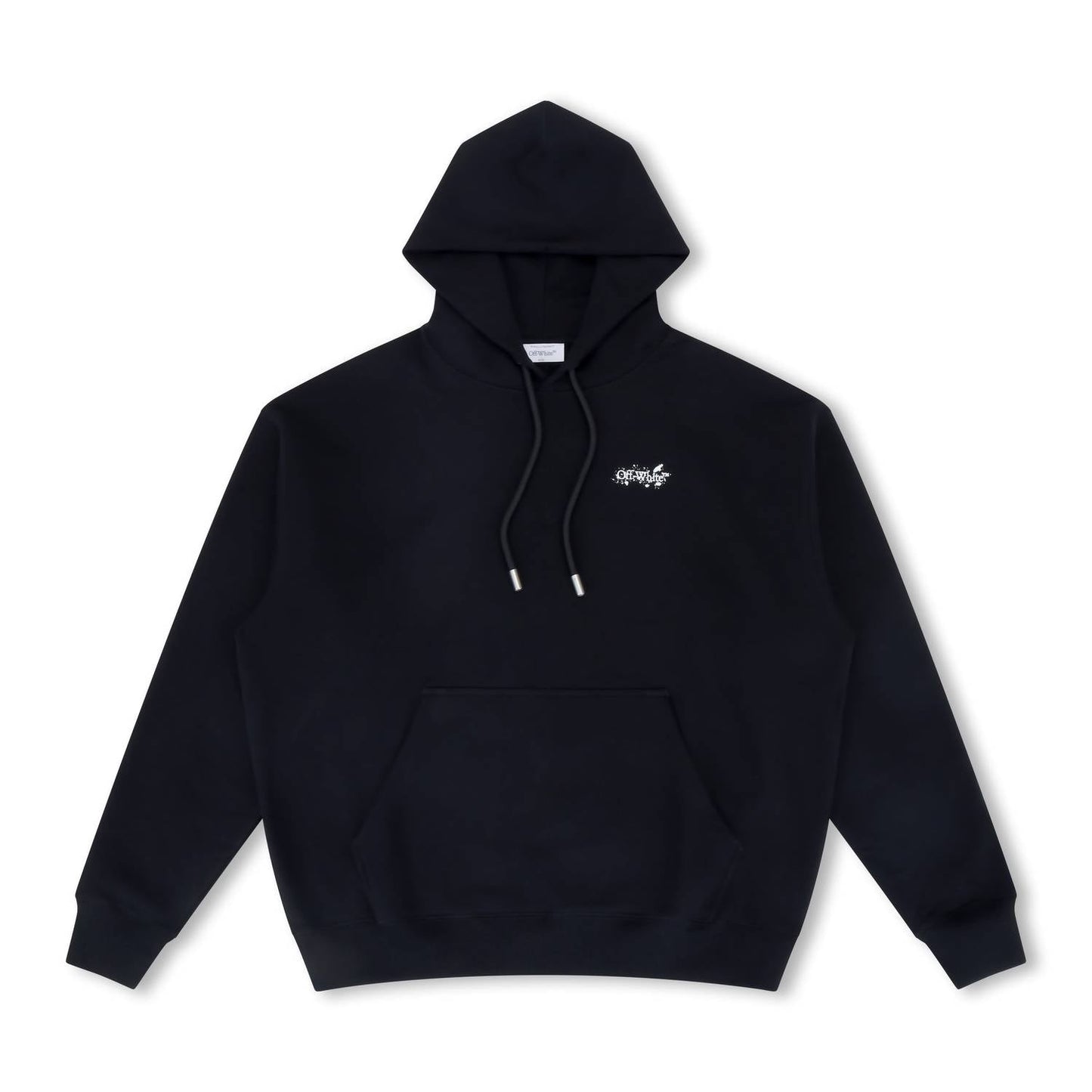 Herren-Kapuzenpullover „Paint Splatter Arrow Diag“ aus French Terry