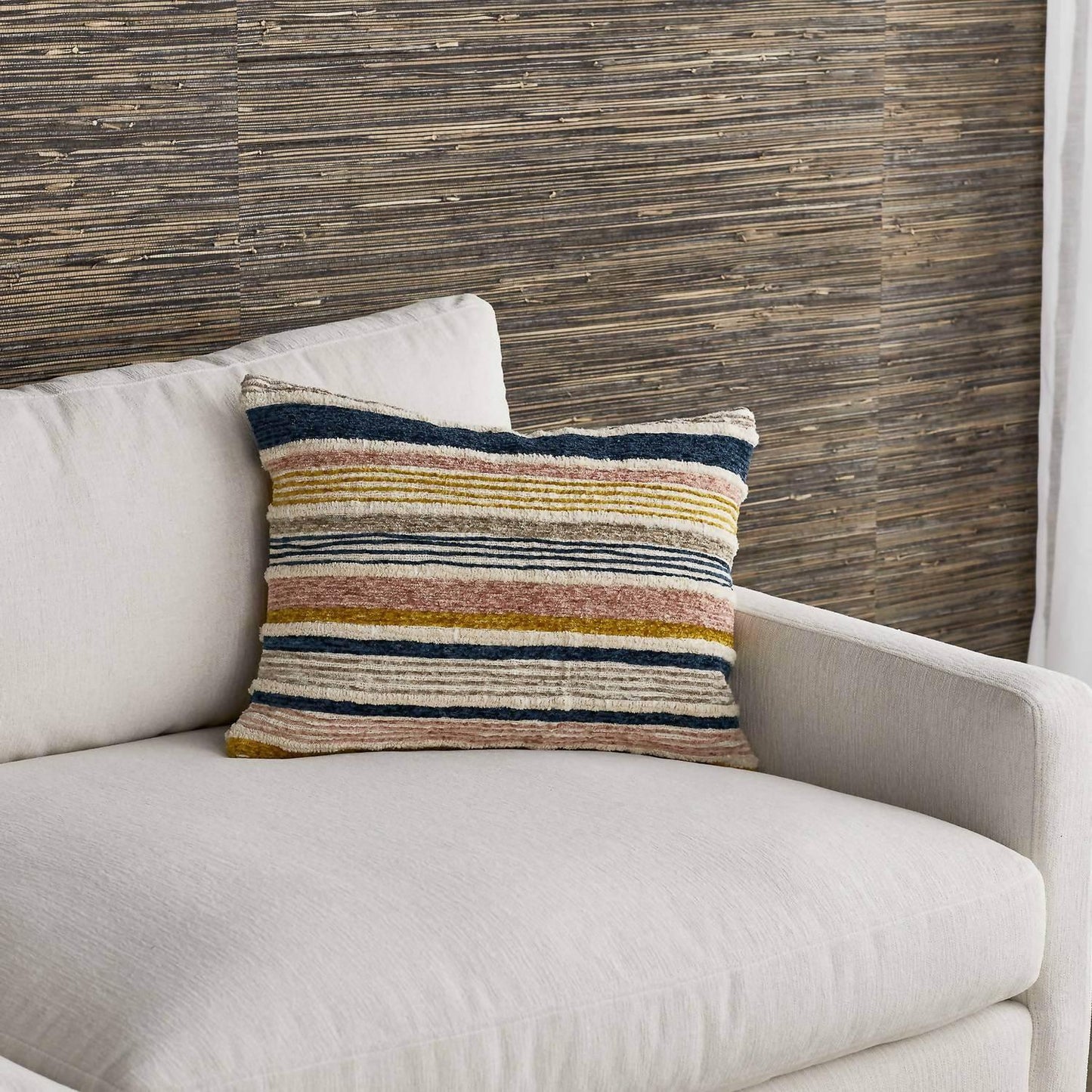 Savannah Striped Pillow