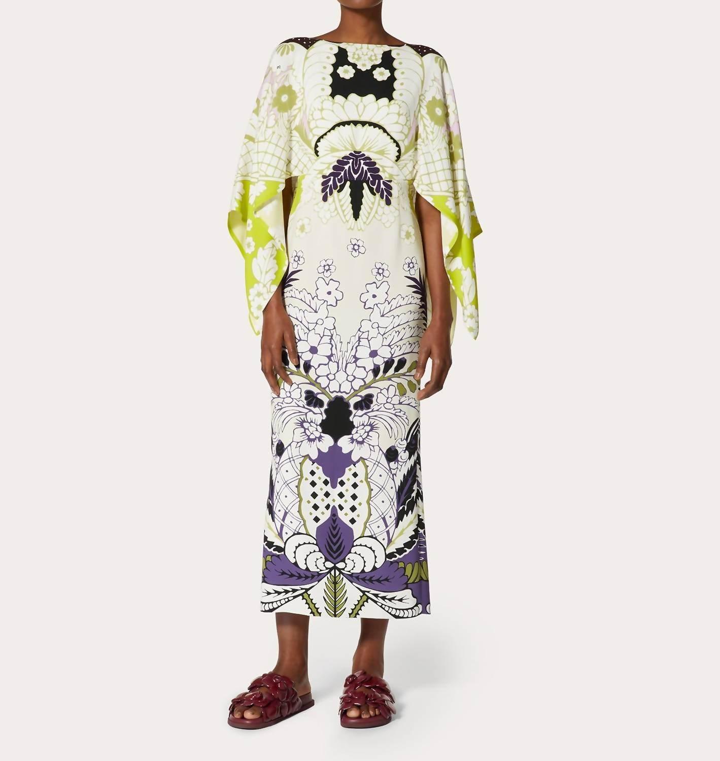 Women's Tropical Word Arazzo Dress