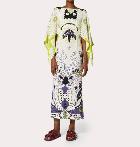 Women's Tropical Word Arazzo Dress