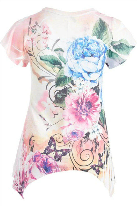 Women's Floral Print Tunic