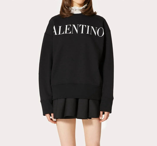 Embroidered Jersey Sweatshirt