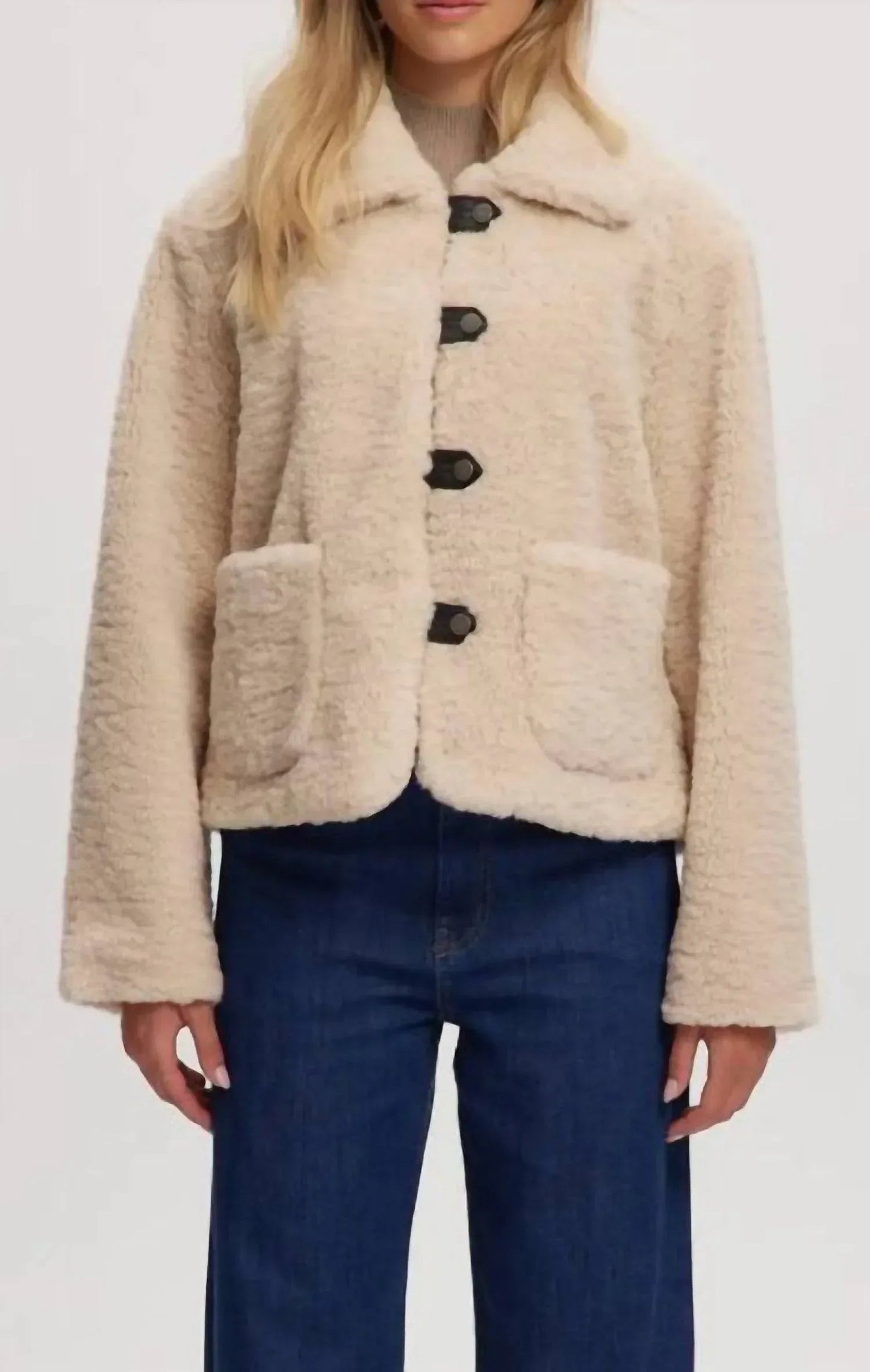 Faux Shearling Jacket