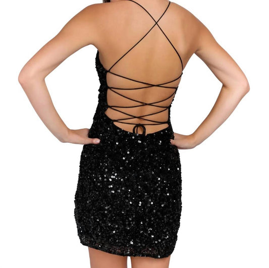 Backless Cocktail Prom Dress