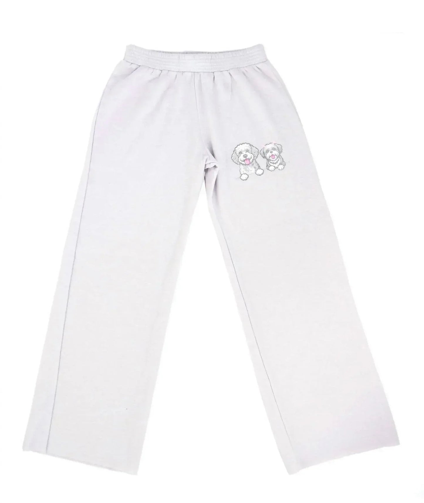 Mädchen Pup Party Sweatpants mit weitem Bein