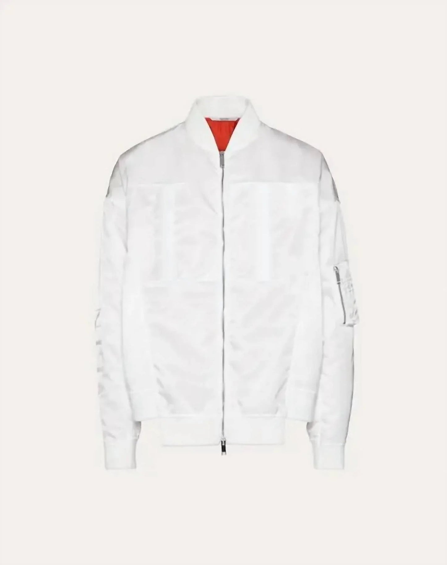 Vltn Bomberjacke mit Reliefstickerei