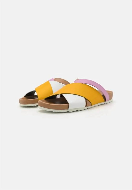 Damen Alpha Cross Flache Sandale