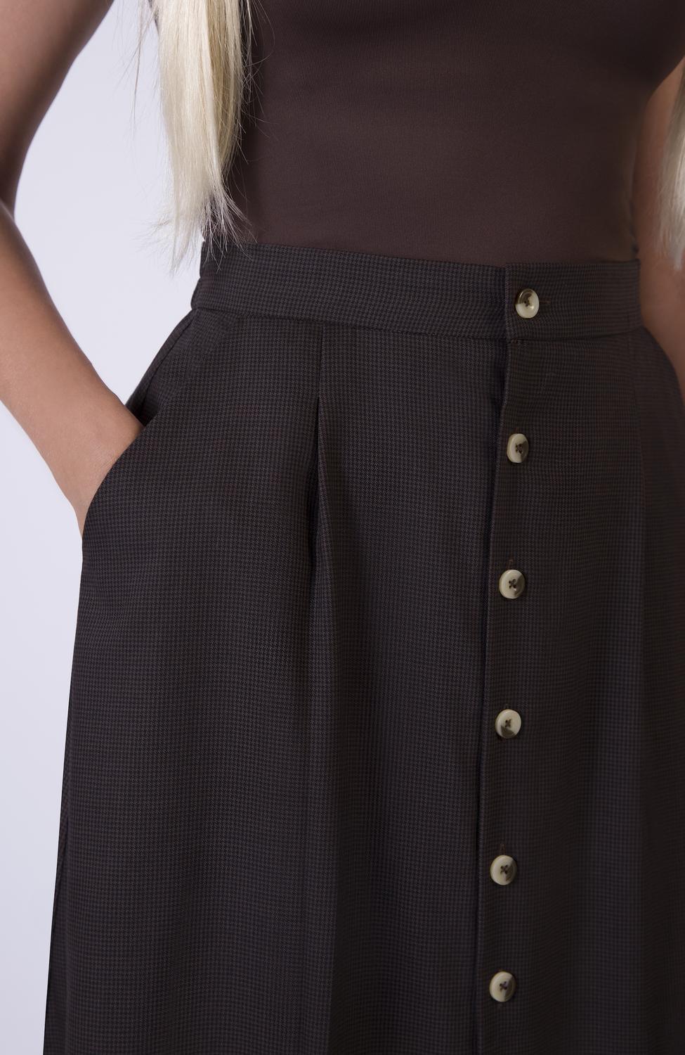 The Wool Midi Skirt