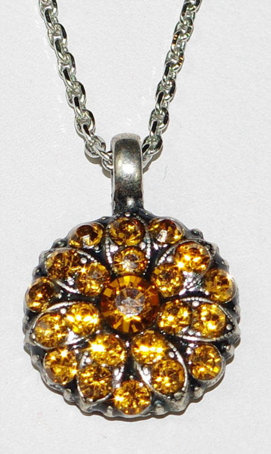 Women's Guardian Angel November Birthstone Pendant