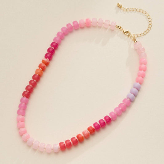 Bunte Perlenkette für Damen