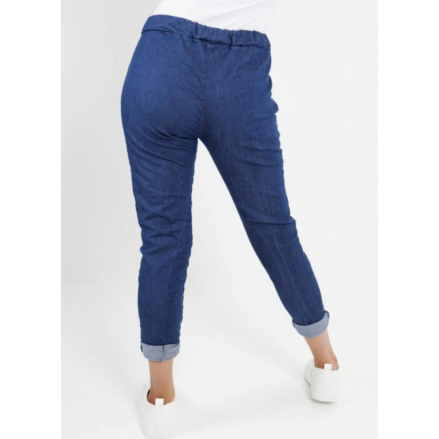 Italian Denim Look Stretch Magic Pants