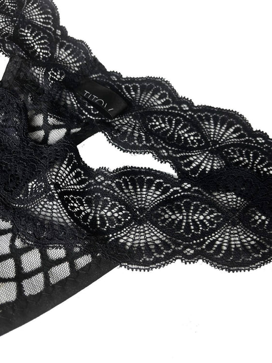 Women's One Size 3 Pack Lace Thongs
