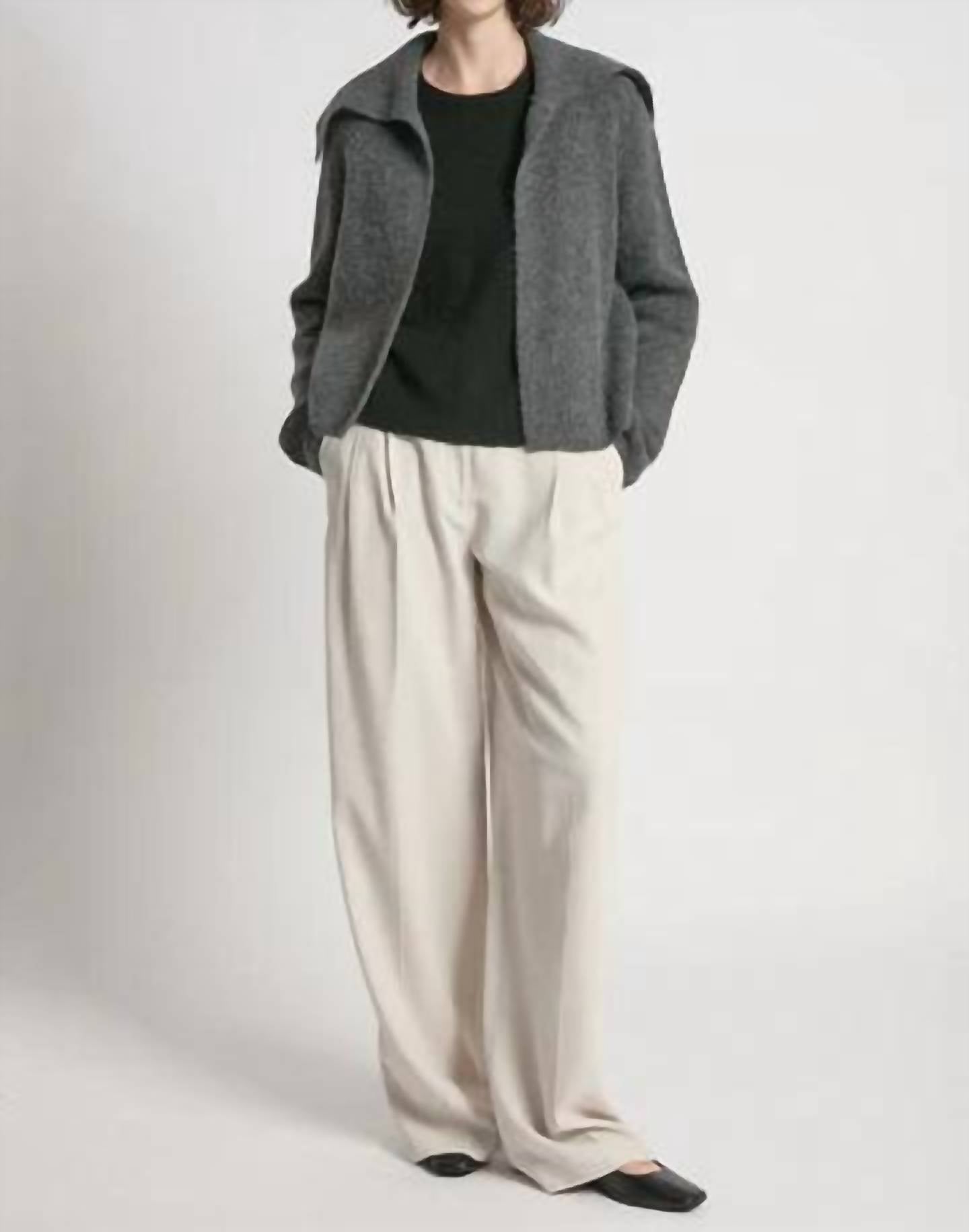 Sailor Collar Cardigan