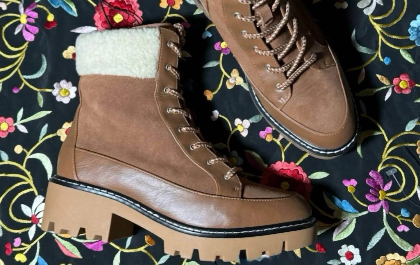 Damen-Stiefelette Alexa aus Leder zum Schnüren