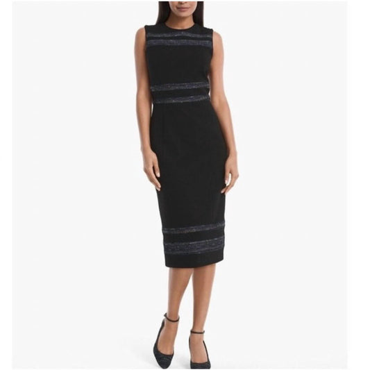 Crewneck Sleeveless Midi Dress