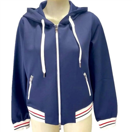 Women's Hooded Athletic Jacket