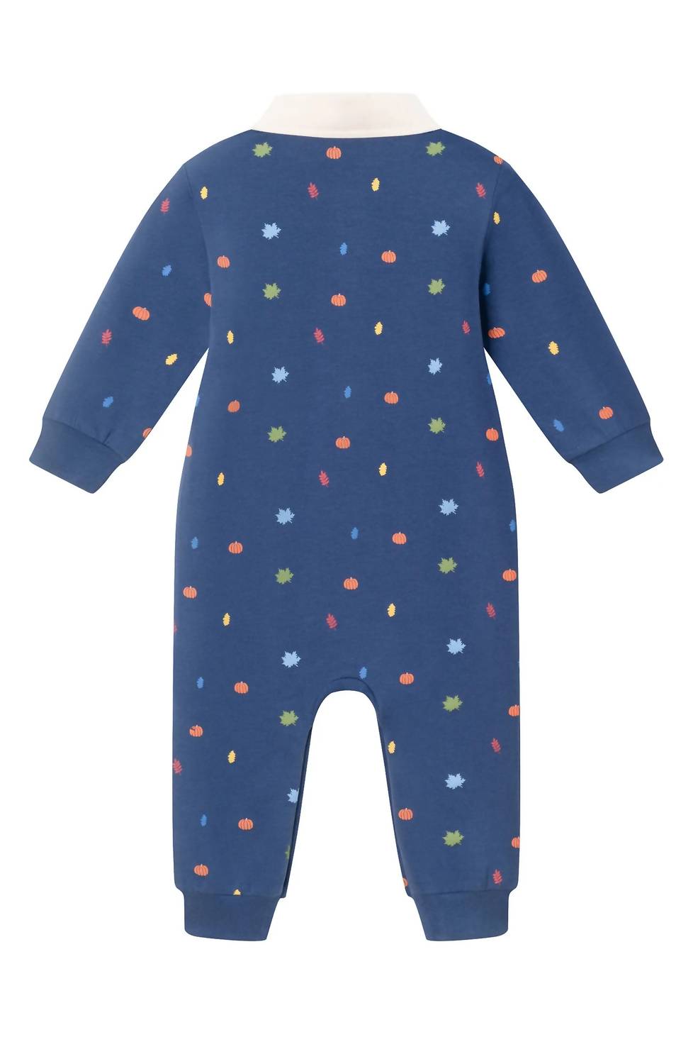 Jungen-Rugby-Strampler mit Herbstmotiv