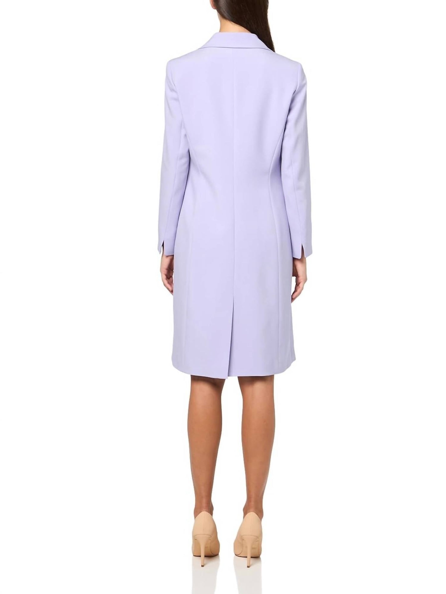 Sheath Dress And Long Matching Jacket Set
