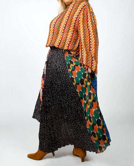 Women's Maxi Printed Skirt