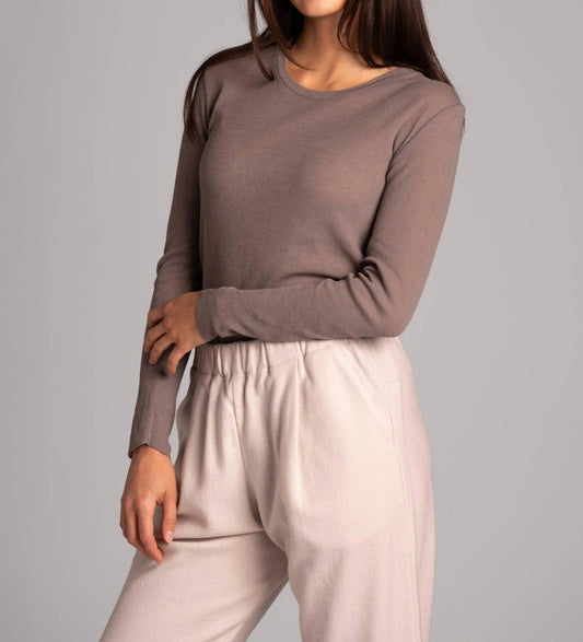 Cotton Long Sleeve Pullover