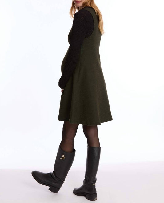 Charlotte Maternity And Nursing Pinafore Dress