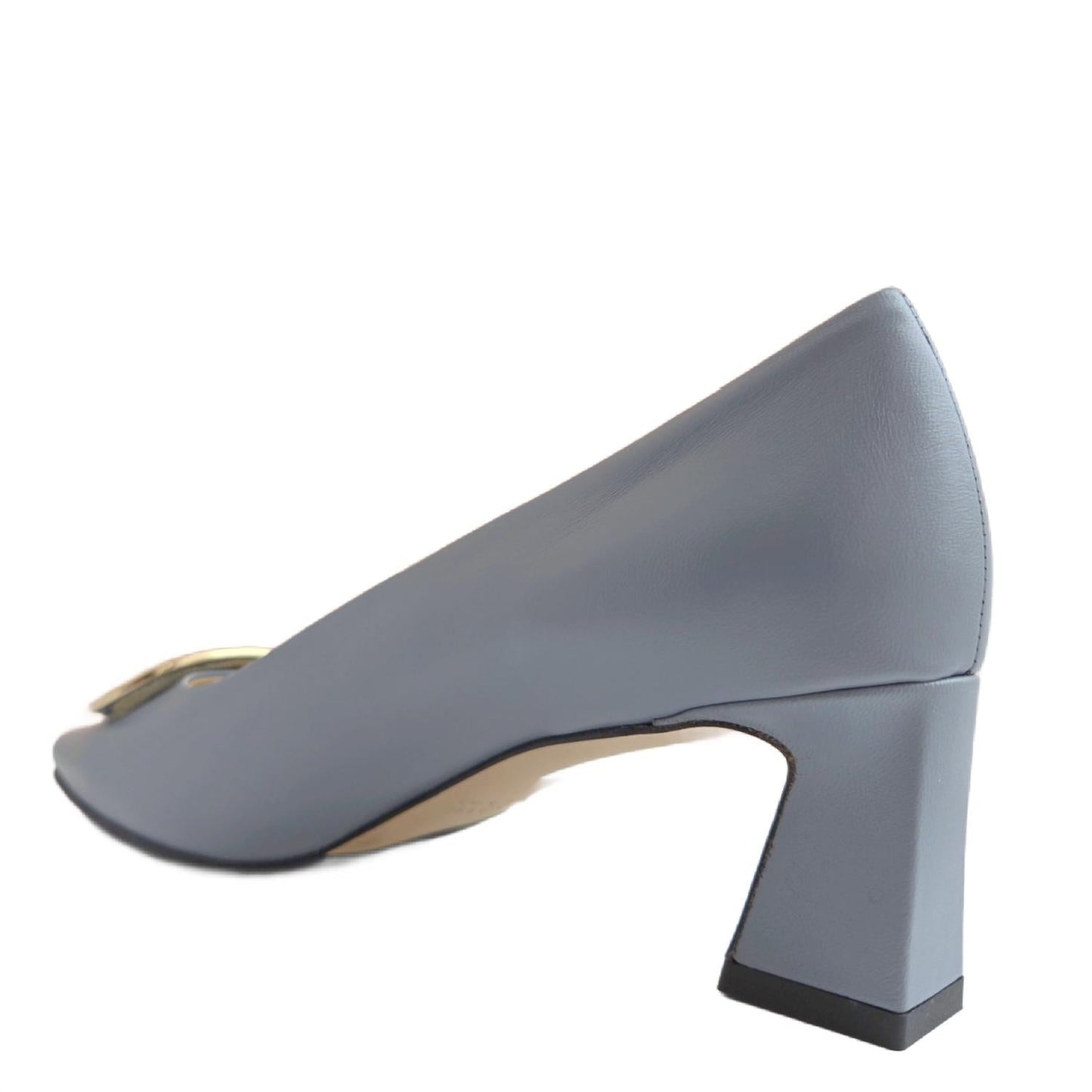 Damen Lederpumps mit eckiger Spitze