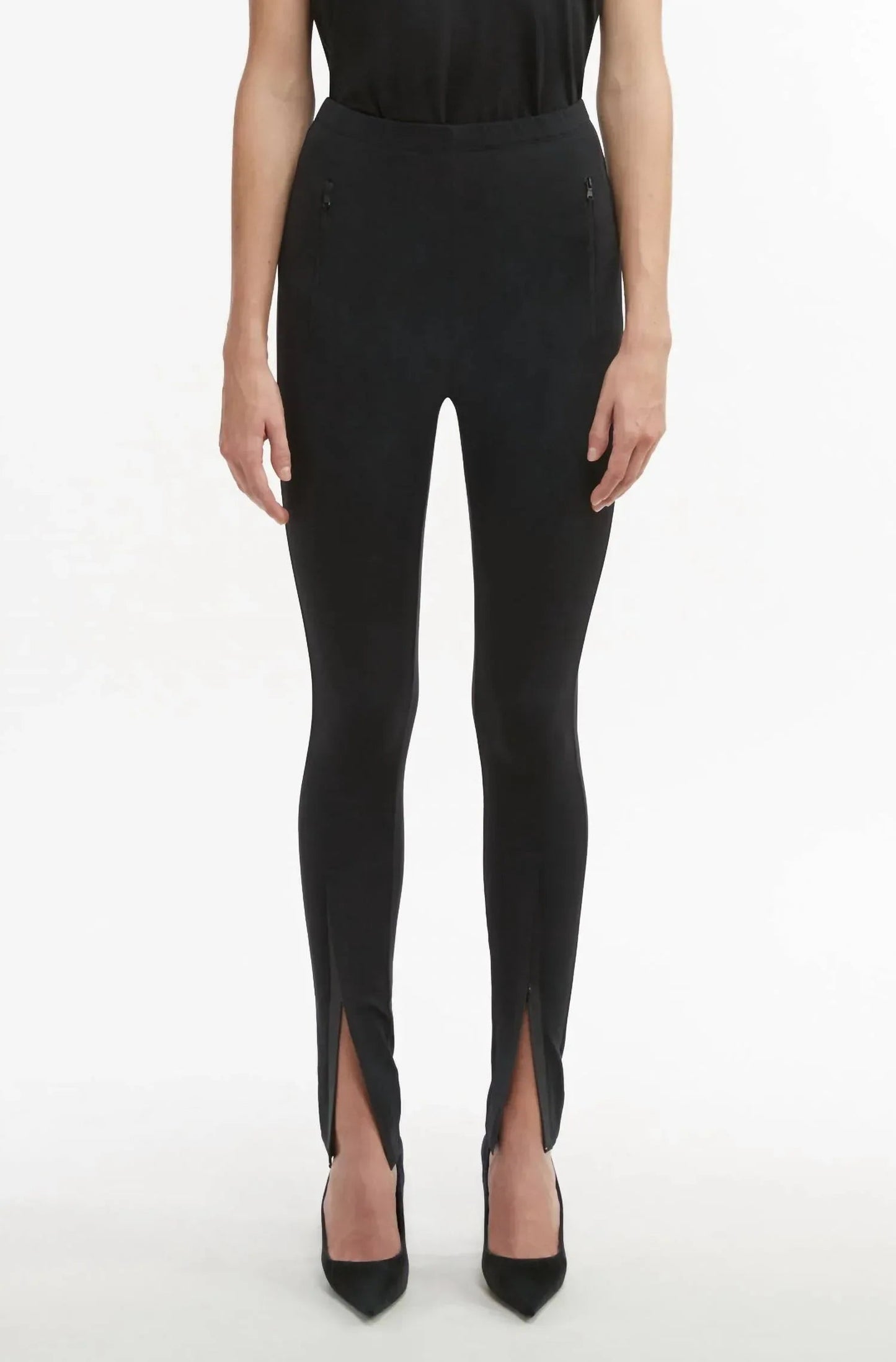 Front Zip Legging