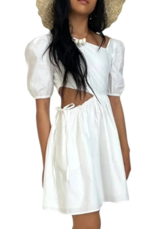 Asymmetrical Mini Dress