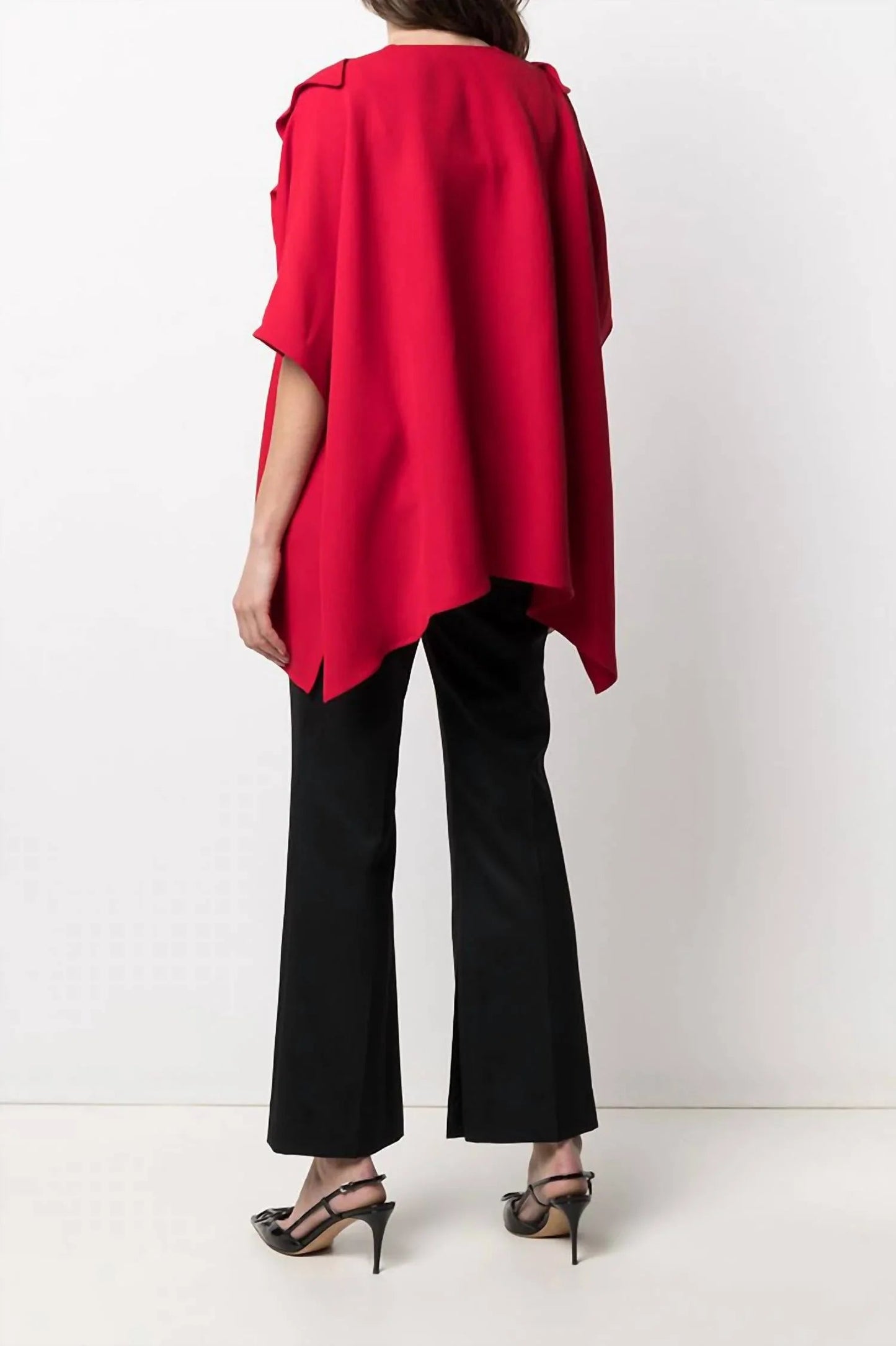 Bluse mit Raffrüschen