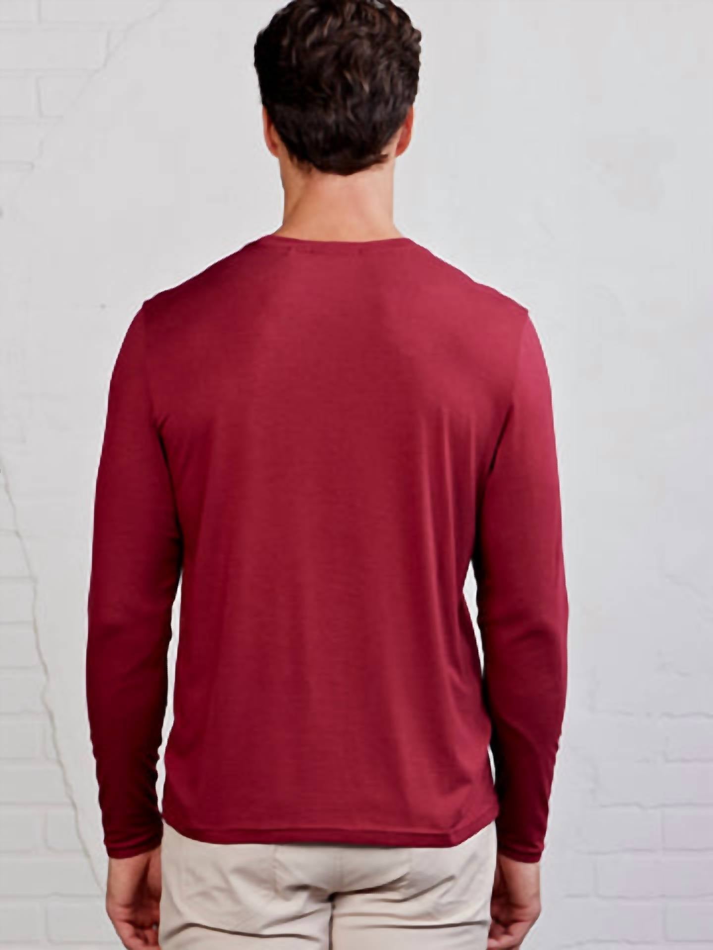 Pimaluxe Langarm-T-Shirt