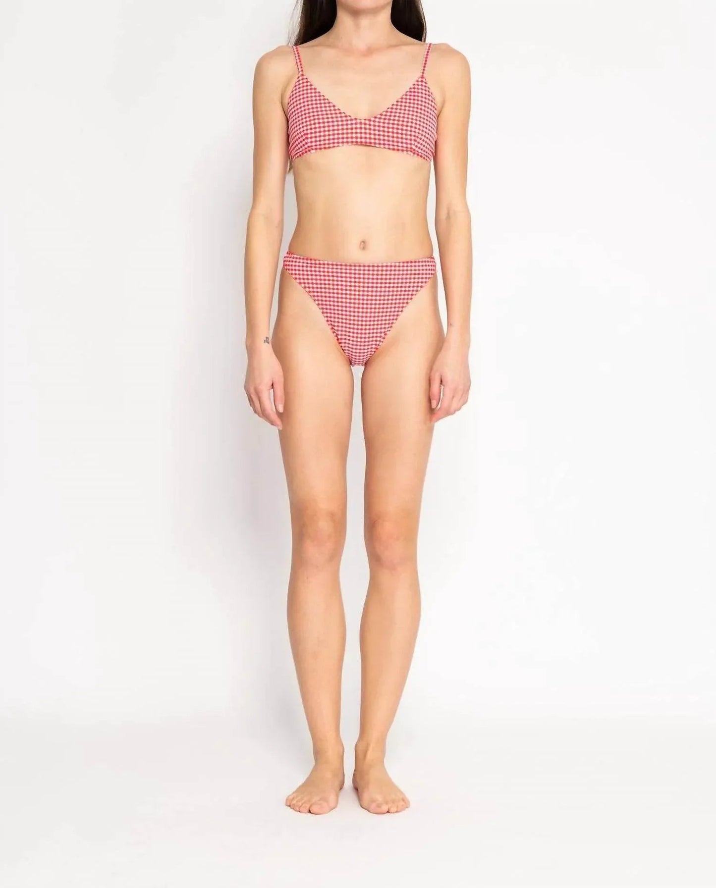 Women's Gingham Bikini Set Swimsuit