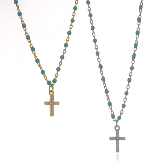 Women's Cross My Heart Necklace