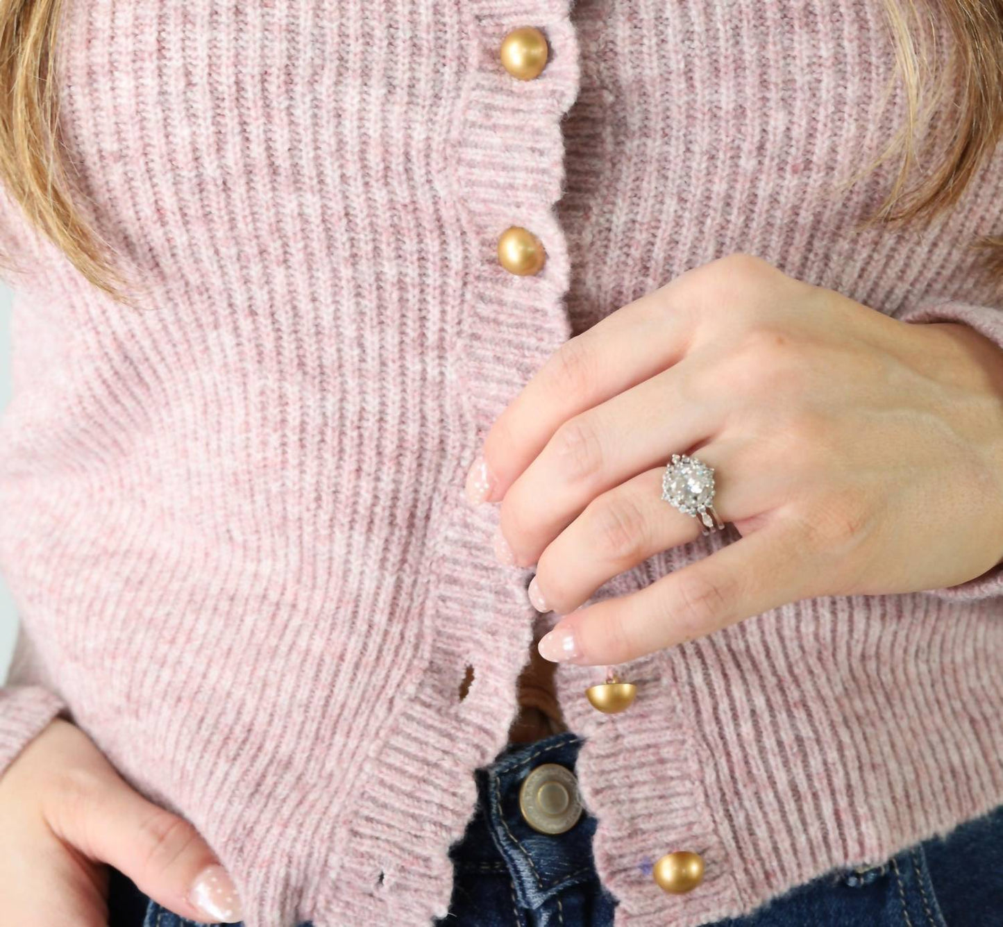 Lila Scalloped Sweater