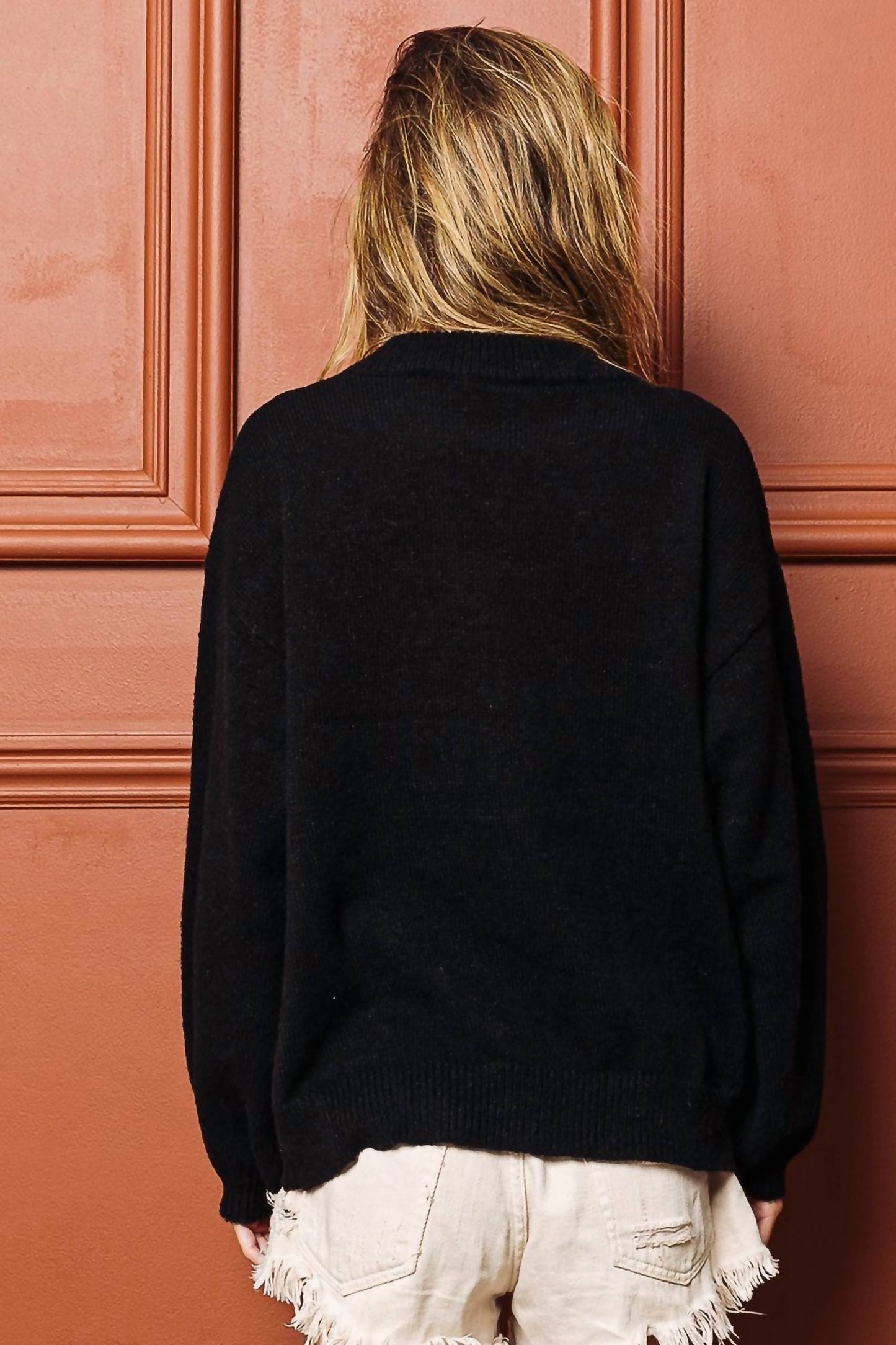 Froher Lametta-Pullover