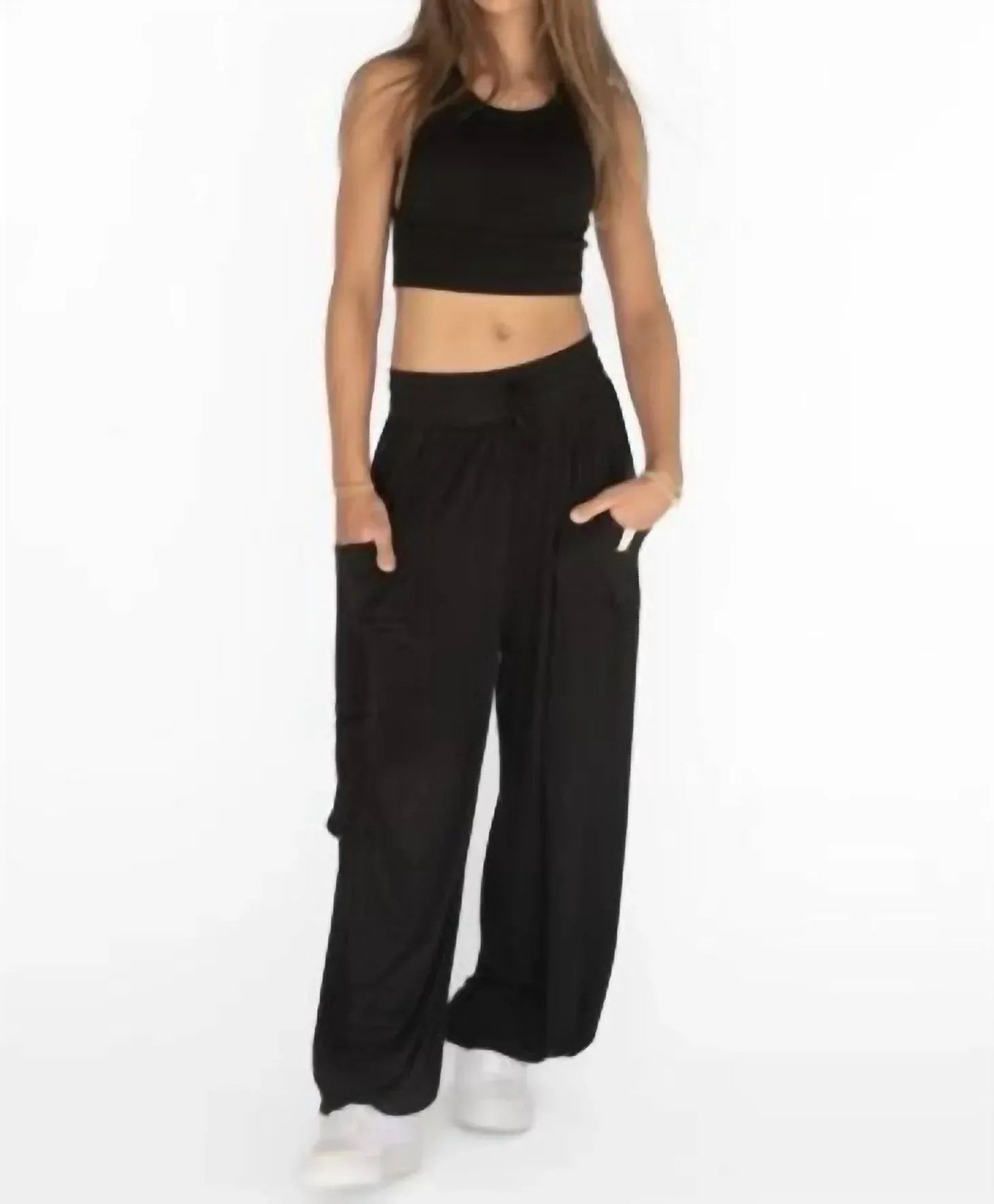 Palazzo Cotton Pants