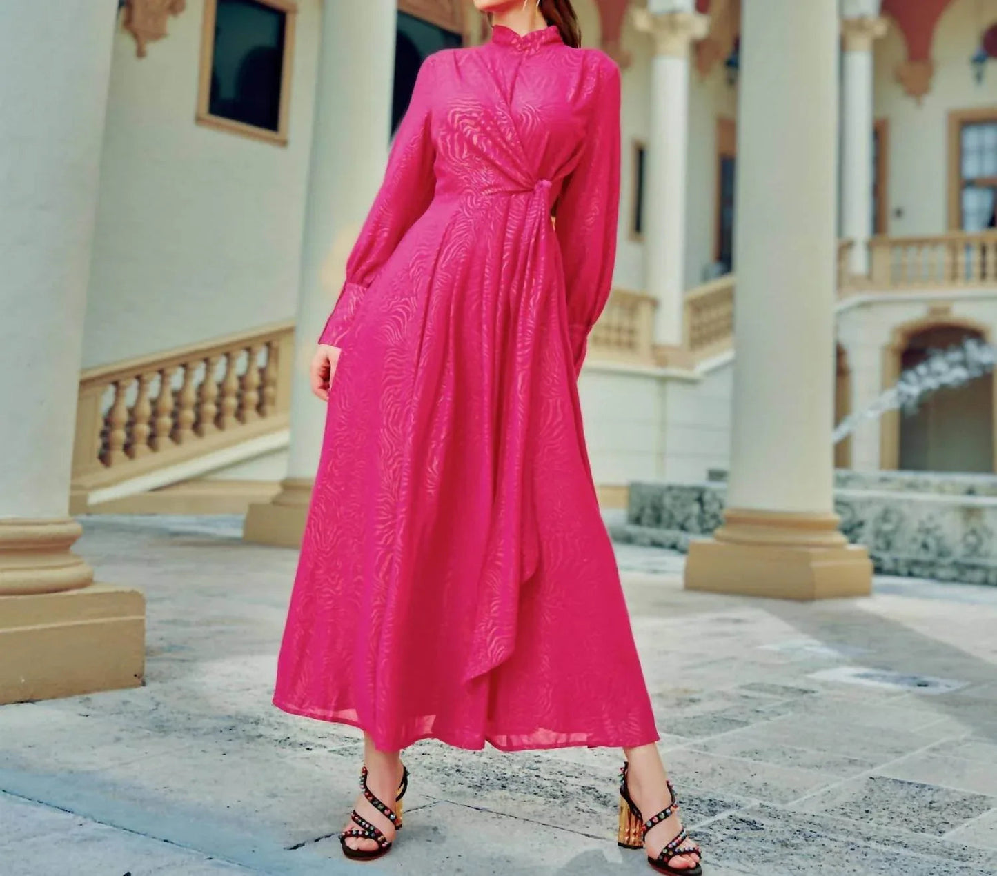 Ahava Chiffon Dress