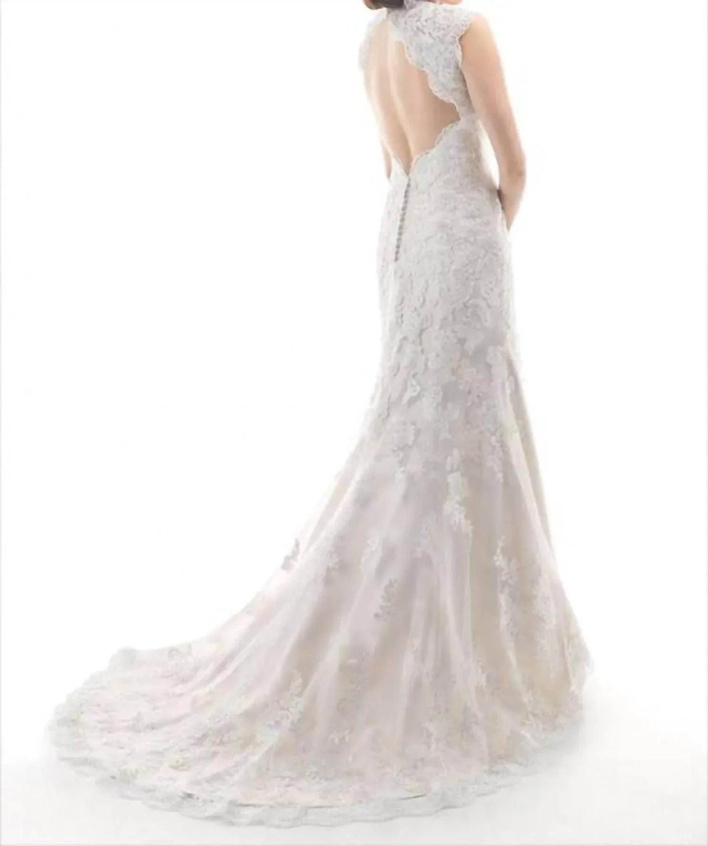 Sequin Wedding Gown