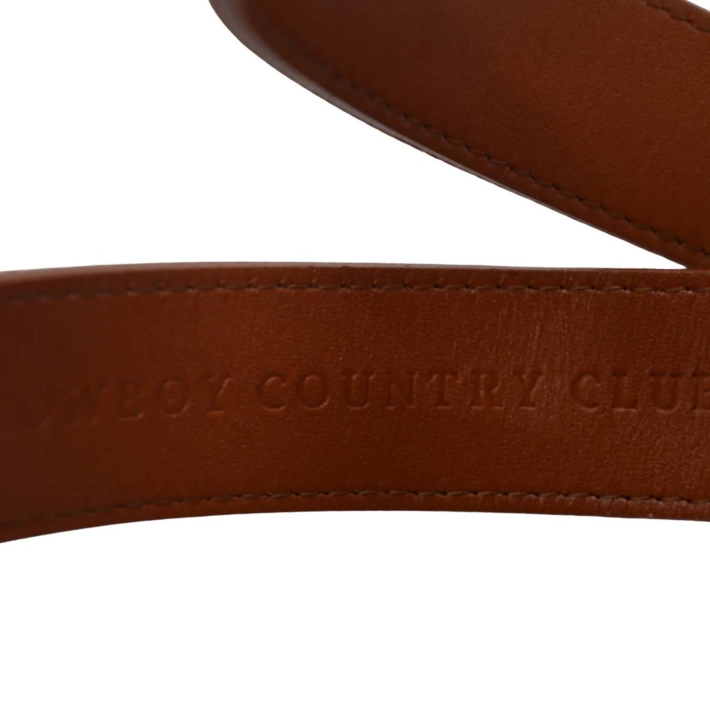 Men's Woven Leather Aztec Checker Belt
