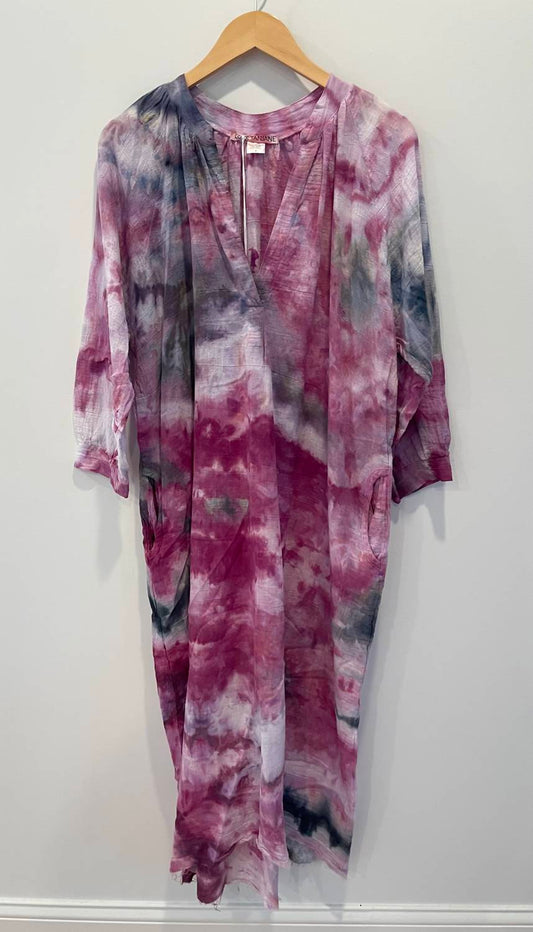 Women's Cuff Peasant Dress